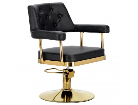 Fotel fryzjerski Ezra hydrauliczny obrotowy do salonu fryzjerskiego krzesło fryzjerskie Outlet - 3